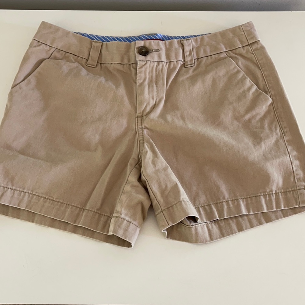 Merona-Khaki Shorts--EUC-Sz 2